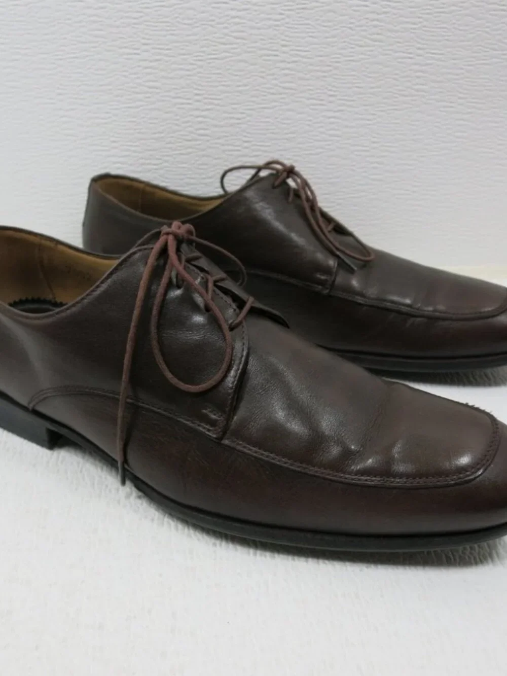 Varda Leather Fashion Oxfords Men's Formal Footwear Shoes Italy Sz 5.5 US 6.5